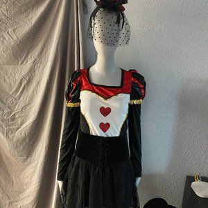COPY - Halloween Costume - Red Queen, Queen of Hearts